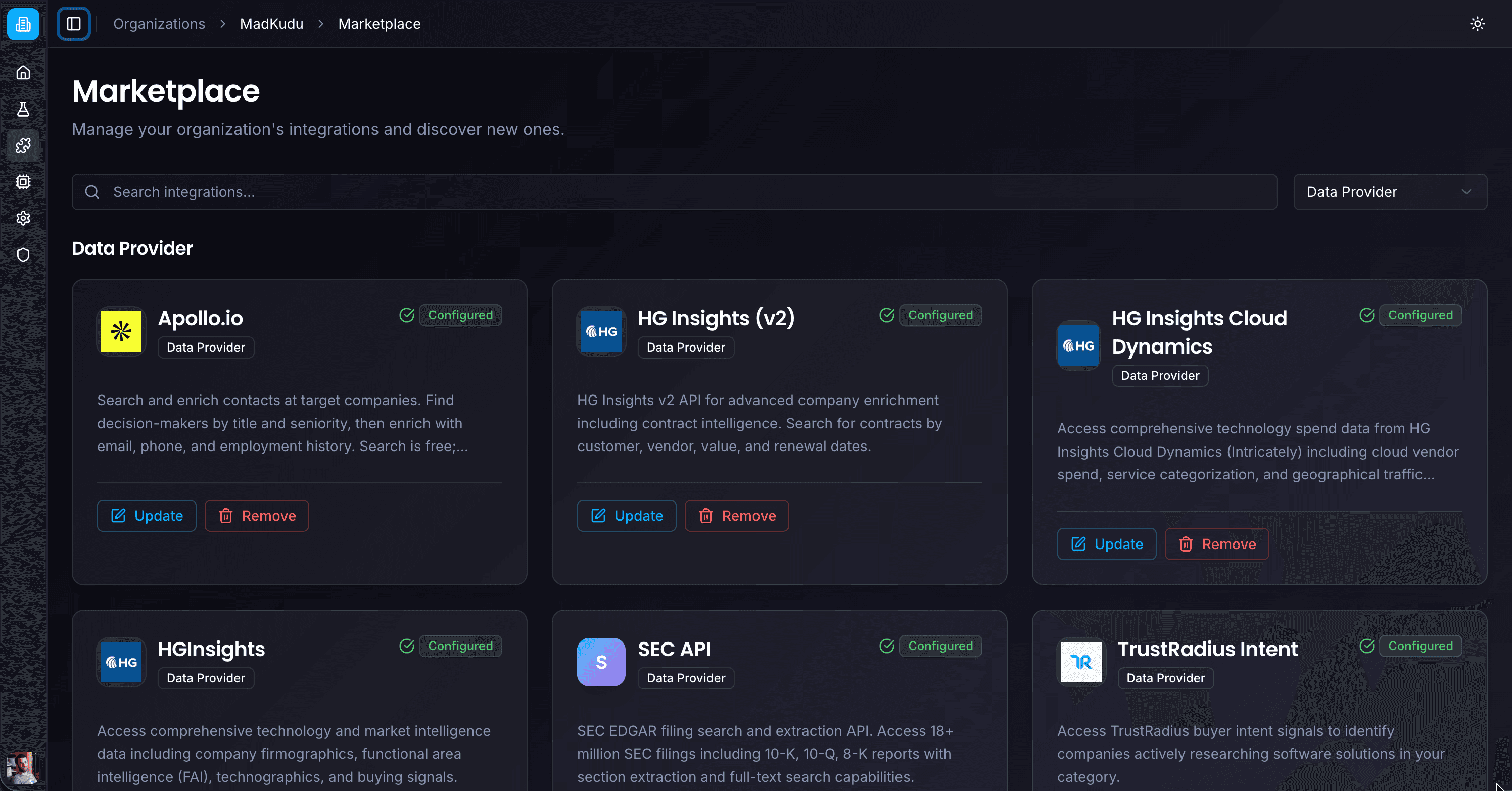 Integrations